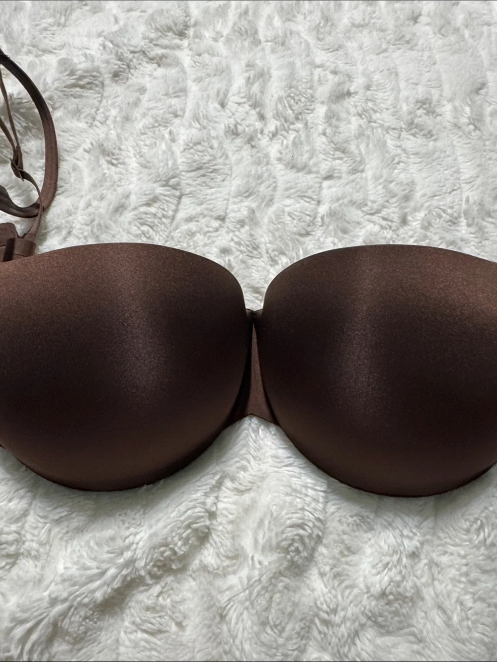 Skims Ultimate Balconette Push Up Bra 32DDD Cocoa NWT - Picture 2 of 7